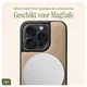 AVY Apple iPhone 14 Pro - Statement Kit - Beige - Long Leather afbeelding 7