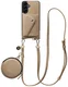 AVY Samsung Galaxy A56 - Statement Kit - Beige - Long Leather afbeelding 1