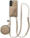 AVY Samsung S25 Plus / S24 Plus - Statement Kit - Beige - Long Leather afbeelding 1