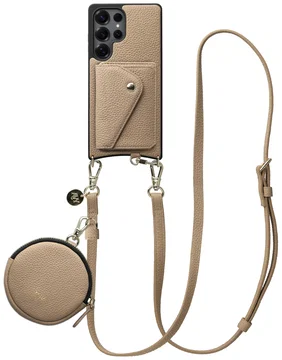 AVY Samsung Galaxy S25 Ultra - Statement Kit - Beige - Long Leather