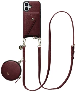 AVY Apple iPhone 17 - Statement Kit - Burgundy - Long Leather