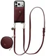 AVY Apple iPhone 17 Pro - Statement Kit - Burgundy - Long Leather afbeelding 1