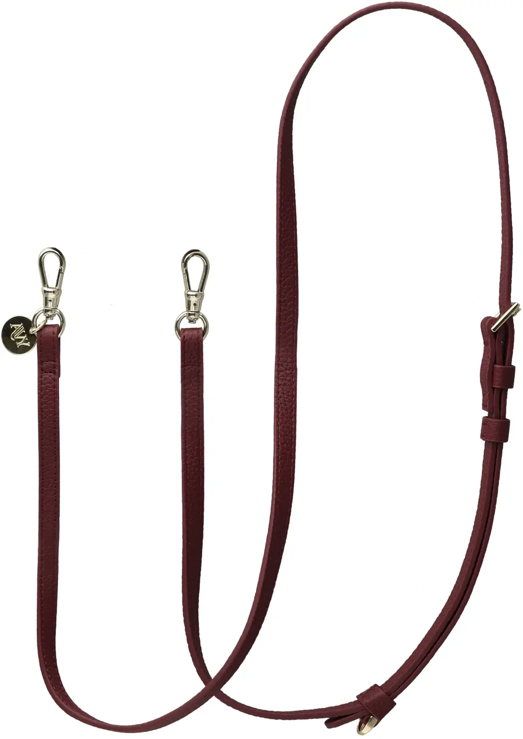 AVY Apple iPhone 15 - Statement Kit - Burgundy - Long Leather afbeelding 19