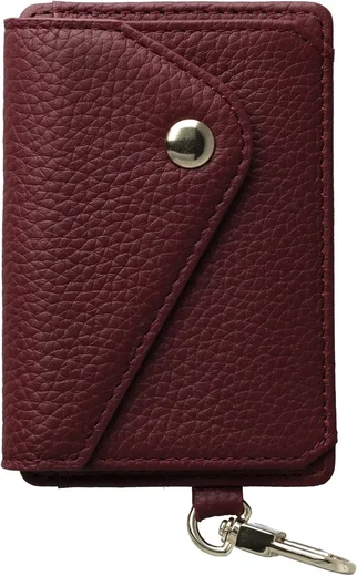 AVY Apple iPhone 15 - Statement Kit - Burgundy - Long Leather afbeelding 17