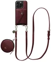 AVY Apple iPhone 14 Pro - Statement Kit - Burgundy - Long Leather