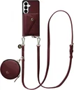 AVY Samsung Galaxy S26 - Statement Kit - Burgundy - Long Leather
