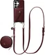 AVY Samsung Galaxy S26 Ultra - Statement Kit - Burgundy - Long Leather afbeelding 1
