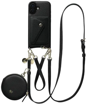 AVY Apple iPhone 16 - Statement Kit - Zwart - Leather Set