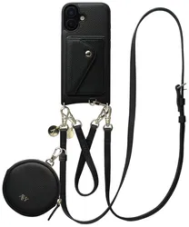 AVY Apple iPhone 16 - Statement Kit - Zwart - Leather Set afbeelding