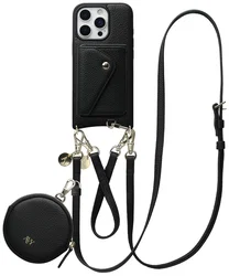 AVY Apple iPhone 16 Pro - Statement Kit - Zwart - Leather Set afbeelding