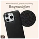 AVY Apple iPhone 16 Pro - Statement Kit - Zwart - Leather Set afbeelding 5