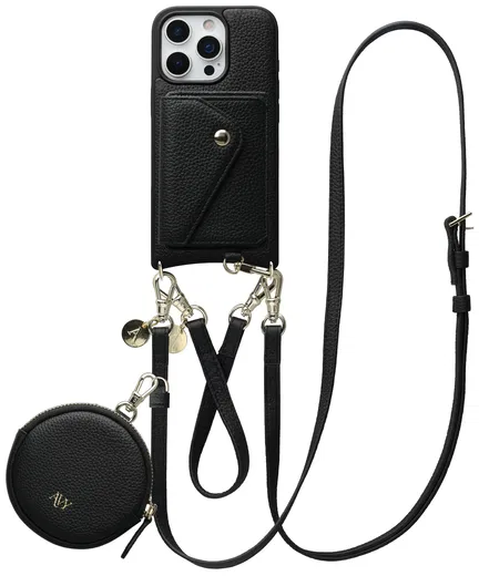 AVY Apple iPhone 16 Pro Max - Statement Kit - Zwart - Leather Set afbeelding 1