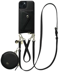 AVY Apple iPhone 15 - Statement Kit - Zwart - Leather Set afbeelding