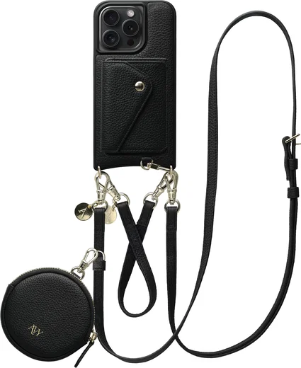 AVY Apple iPhone 15 Pro - Statement Kit - Zwart - Leather Set afbeelding 1