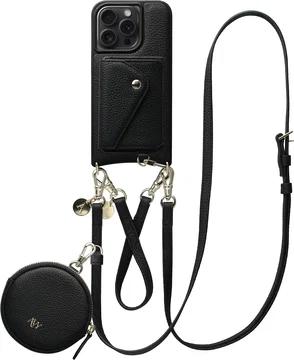 AVY Apple iPhone 15 Pro - Statement Kit - Zwart - Leather Set