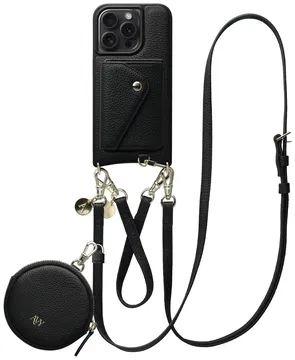 AVY Apple iPhone 14 Pro - Statement Kit - Zwart - Leather Set