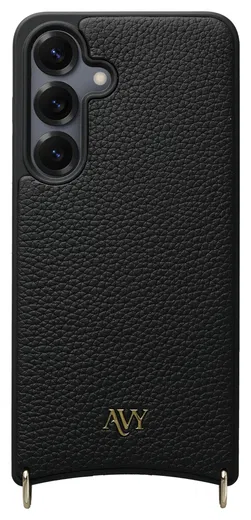 AVY Samsung Galaxy S25 / S24 - Statement Kit - Zwart - Leather Set afbeelding 14
