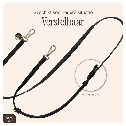 AVY Samsung S25 Plus / S24 Plus - Statement Kit - Zwart - Leather Set afbeelding 13