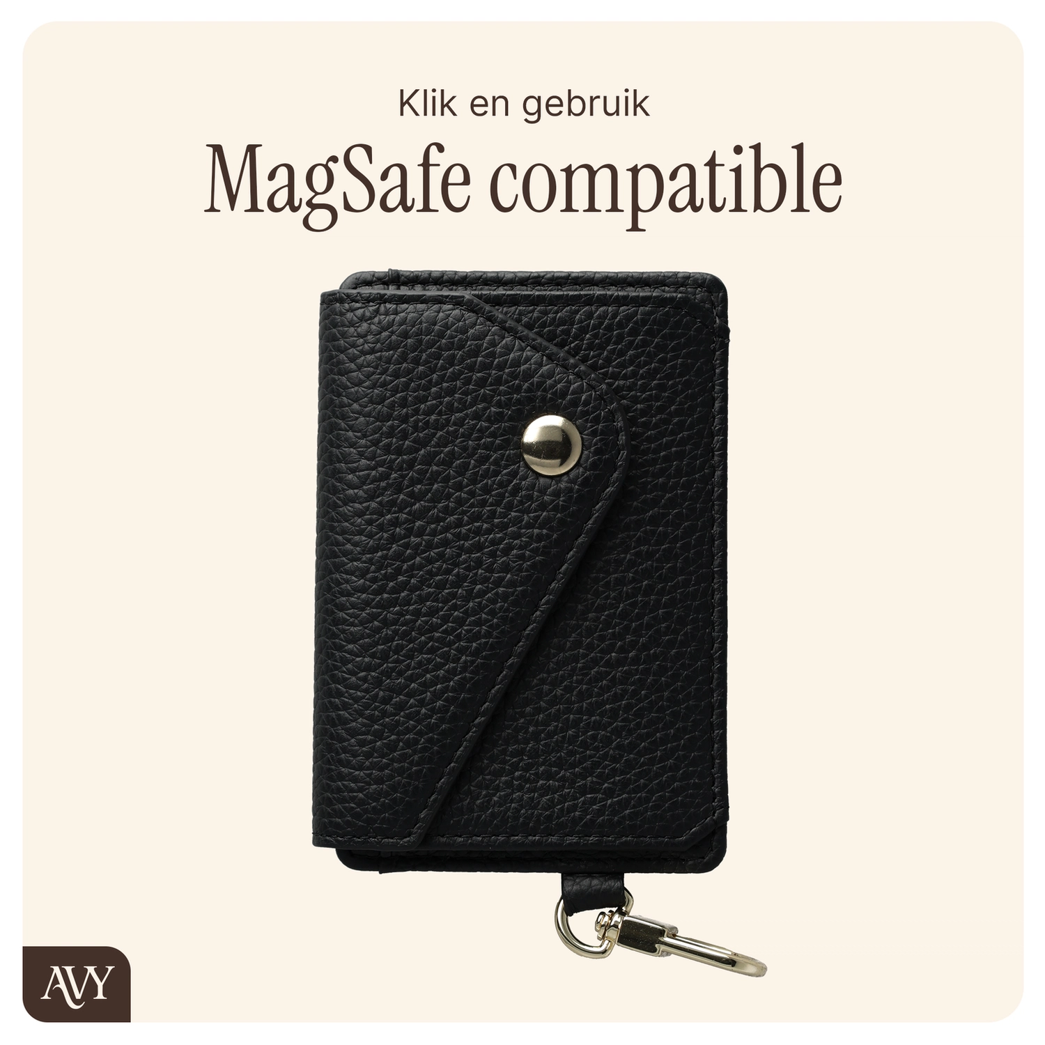 AVY Samsung S25 Plus / S24 Plus - Statement Kit - Zwart - Leather Set afbeelding 9