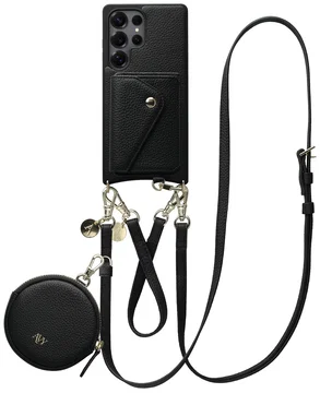 AVY Samsung Galaxy S25 Ultra - Statement Kit - Zwart - Leather Set