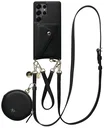 AVY Samsung Galaxy S25 Ultra - Statement Kit - Zwart - Leather Set