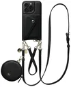 AVY Apple iPhone 15 Pro Max - Statement Kit - Zwart - Leather Set