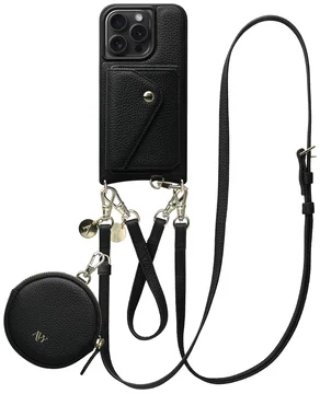AVY Apple iPhone 14 Pro Max - Statement Kit - Zwart - Leather Set