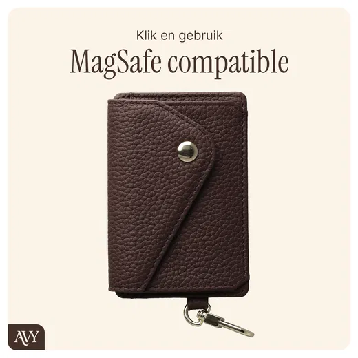 AVY Apple iPhone 17 - Statement Kit - Chocolate - Leather Set afbeelding 13