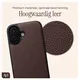 AVY Apple iPhone 17 - Statement Kit - Chocolate - Leather Set afbeelding 4