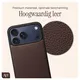 AVY Apple iPhone 17 Pro Max - Statement Kit - Chocolate - Leather Set afbeelding 4