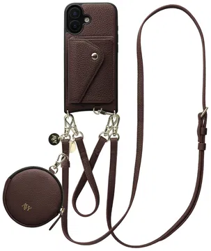 AVY Apple iPhone 16 - Statement Kit - Chocolate - Leather Set