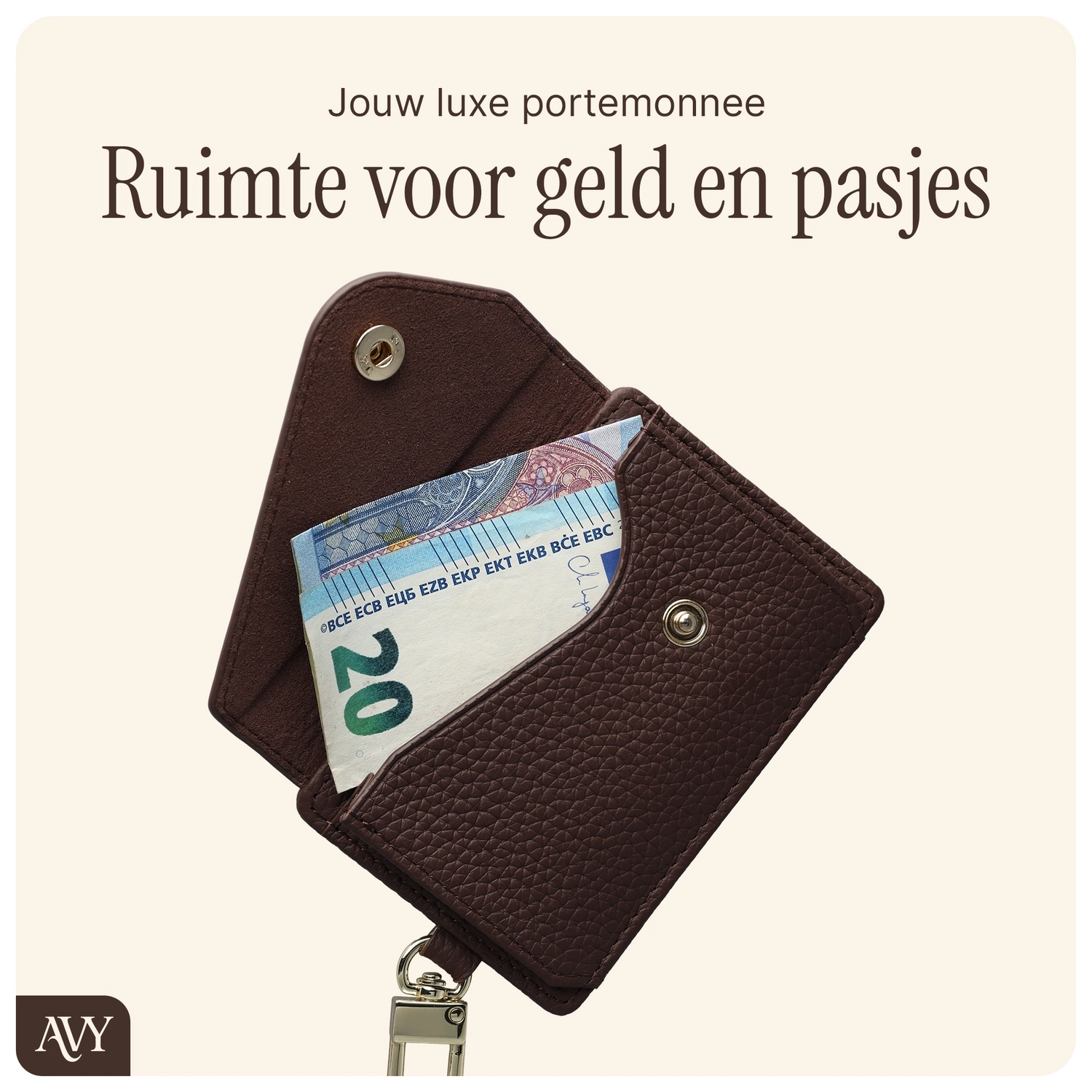 AVY Apple iPhone 16 Pro Max - Statement Kit - Chocolate - Leather Set afbeelding 9