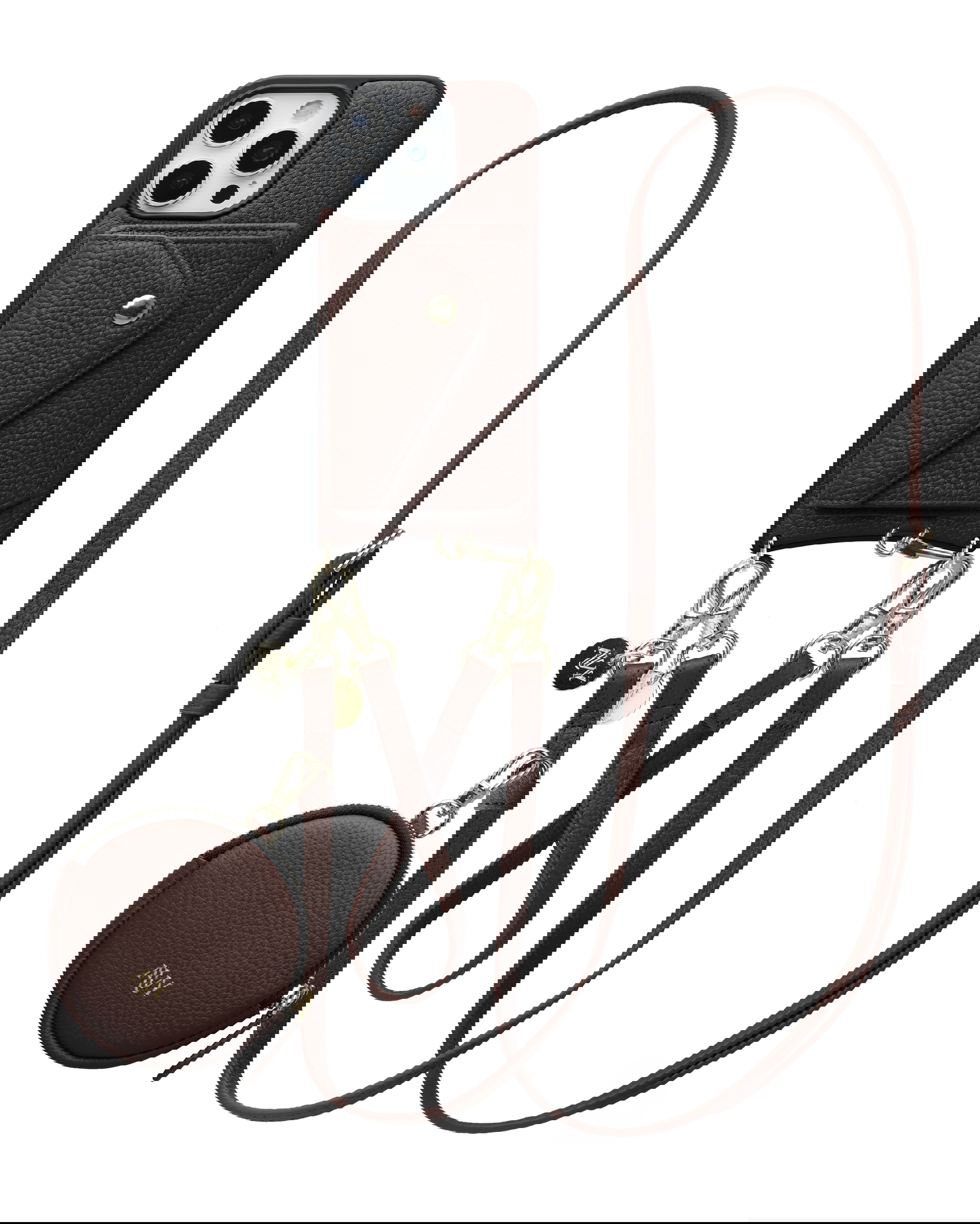 AVY Apple iPhone 16 Pro Max - Statement Kit - Chocolate - Leather Set afbeelding 1