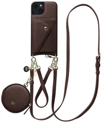 AVY Apple iPhone 15 - Statement Kit - Chocolate - Leather Set afbeelding