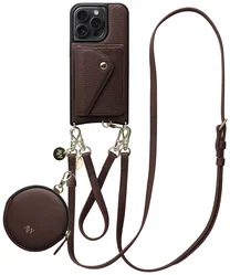 AVY Apple iPhone 15 Pro - Statement Kit - Chocolate - Leather Set afbeelding
