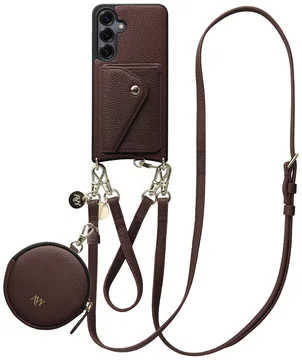 AVY Samsung S25 Plus / S24 Plus - Statement Kit - Chocolate - Leather Set
