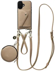 AVY Apple iPhone 16 - Statement Kit - Beige - Leather Set afbeelding