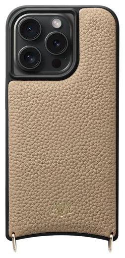 AVY Apple iPhone 15 Pro - Statement Kit - Beige - Leather Set afbeelding 16
