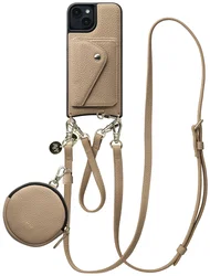 AVY Apple iPhone 14 / 13 - Statement Kit - Beige - Leather Set afbeelding