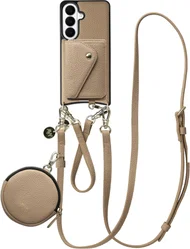 AVY Samsung Galaxy S26 - Statement Kit - Beige - Leather Set afbeelding
