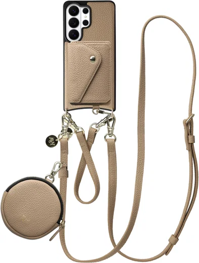 AVY Samsung Galaxy S26 Ultra - Statement Kit - Beige - Leather Set afbeelding 1