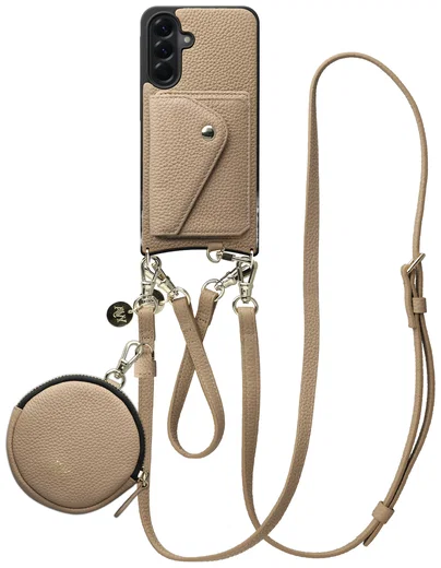 AVY Samsung Galaxy A56 - Statement Kit - Beige - Leather Set afbeelding 1