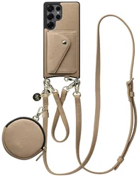 AVY Samsung Galaxy S25 Ultra - Statement Kit - Beige - Leather Set afbeelding