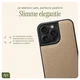 AVY Apple iPhone 15 Pro Max - Statement Kit - Beige - Leather Set afbeelding 7