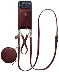 AVY Apple iPhone 17 Pro Max - Statement Kit - Burgundy - Leather Set afbeelding