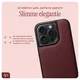 AVY Apple iPhone 14 Pro - Statement Kit - Burgundy - Leather Set afbeelding 6