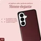 AVY Samsung Galaxy S26 Plus - Statement Kit - Burgundy - Leather Set afbeelding 6
