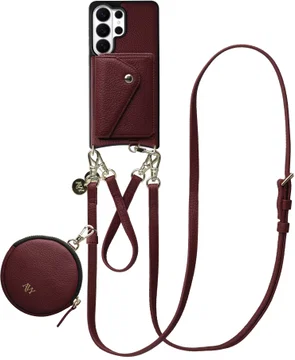 AVY Samsung Galaxy S26 Ultra - Statement Kit - Burgundy - Leather Set