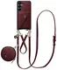 AVY Samsung S25 Plus / S24 Plus - Statement Kit - Burgundy - Leather Set