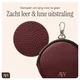 AVY Apple iPhone 14 Pro Max - Statement Kit - Burgundy - Leather Set afbeelding 9